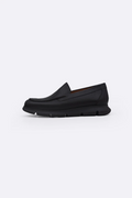 AIR-SOLE LEATHER LOAFERS