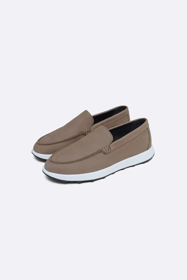 AIR LEATHER LOAFERS