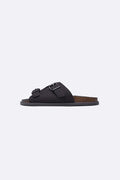 VANTA LEATHER SLIDES