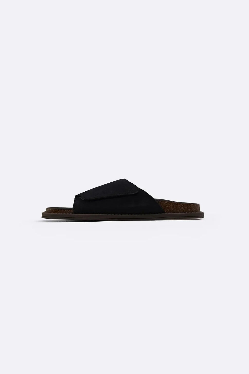 MONO SUEDE SLIDES