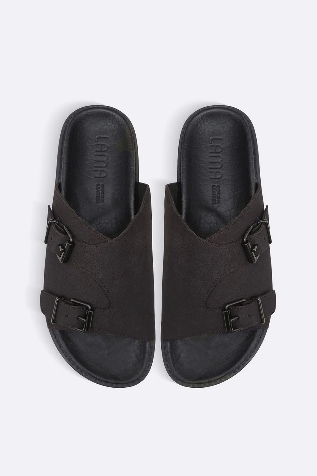 VANTA LEATHER SLIDES
