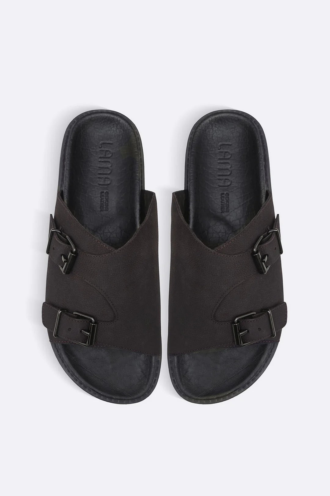 VANTA LEATHER SLIDES