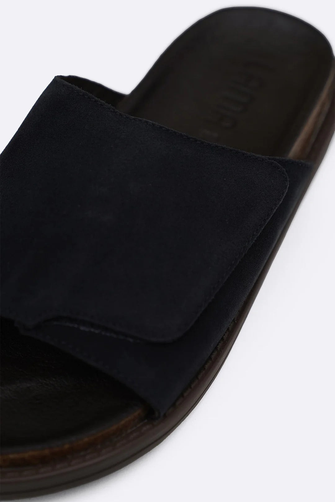 MONO SUEDE SLIDES