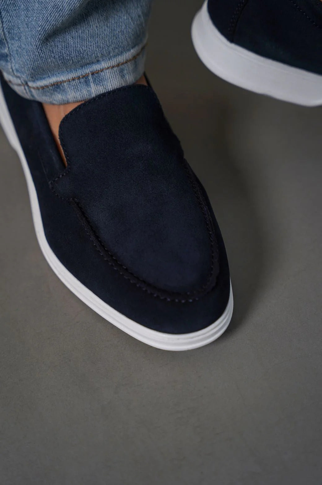 SUEDE LOAFERS