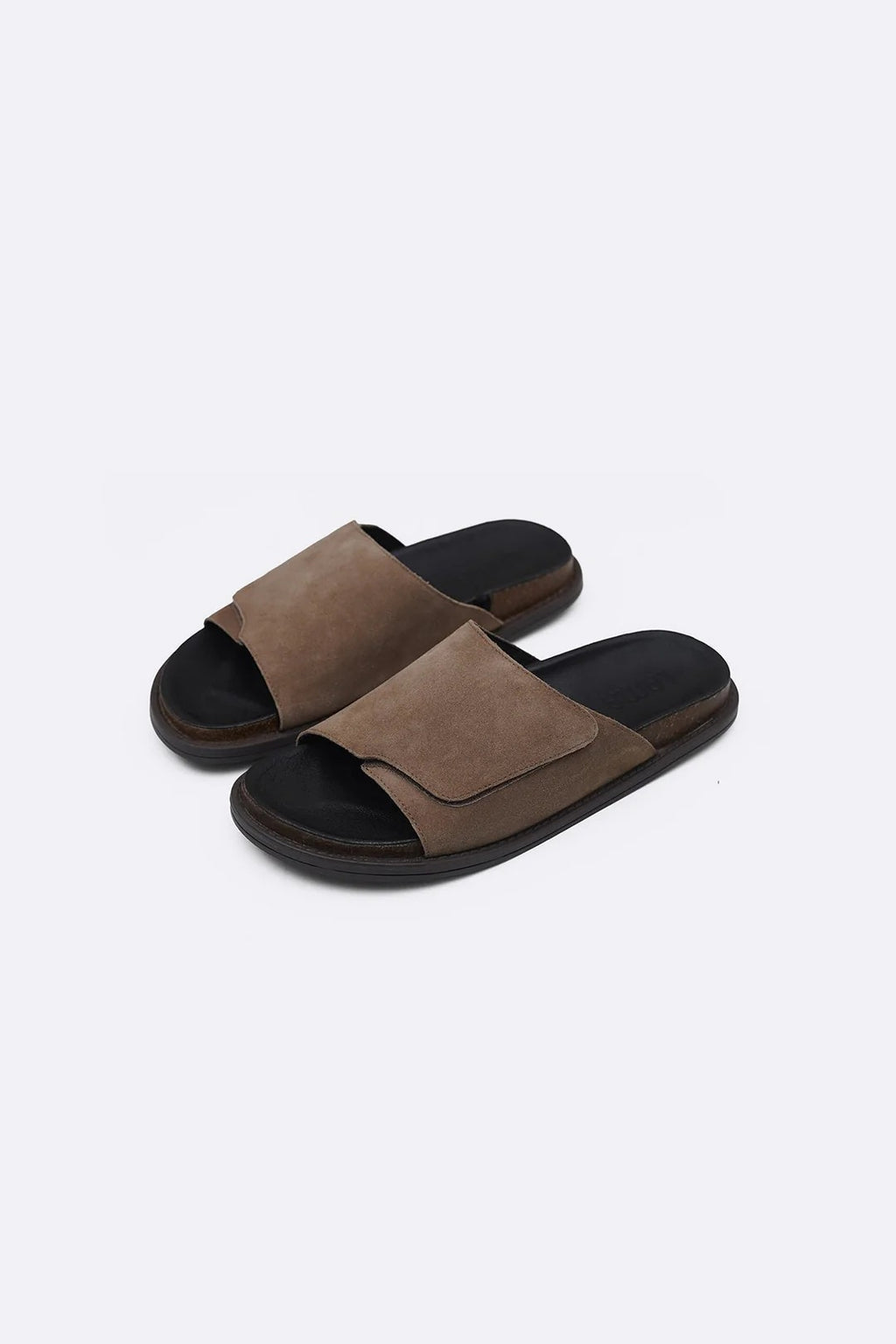 MONO SUEDE SLIDES