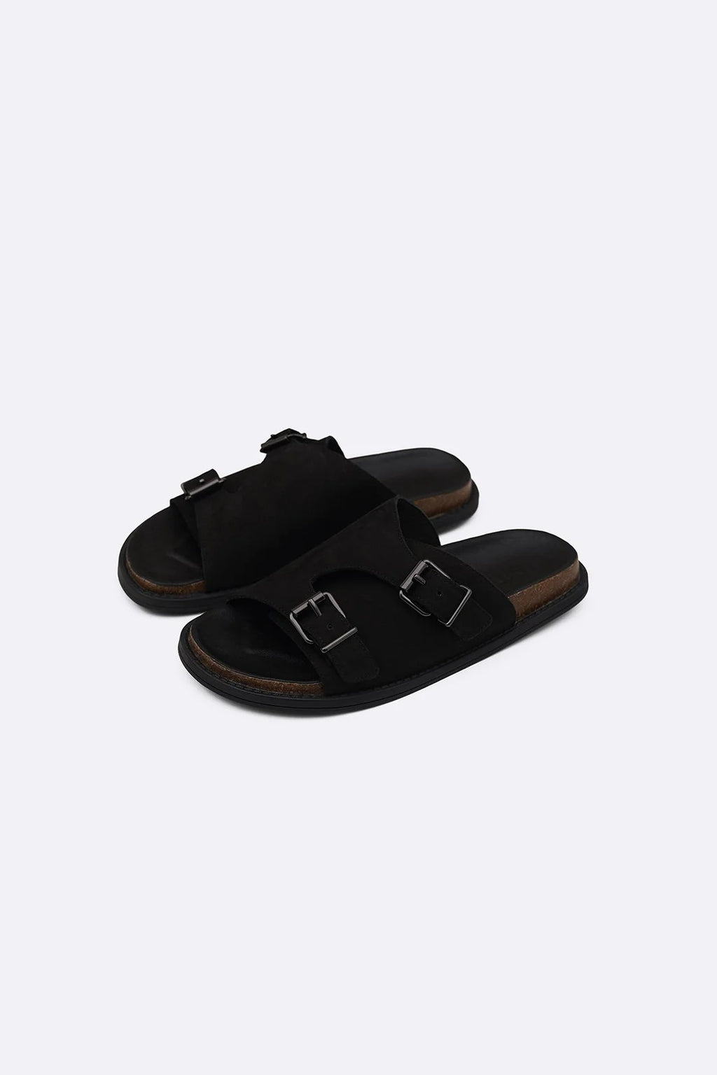 VANTA LEATHER SLIDES
