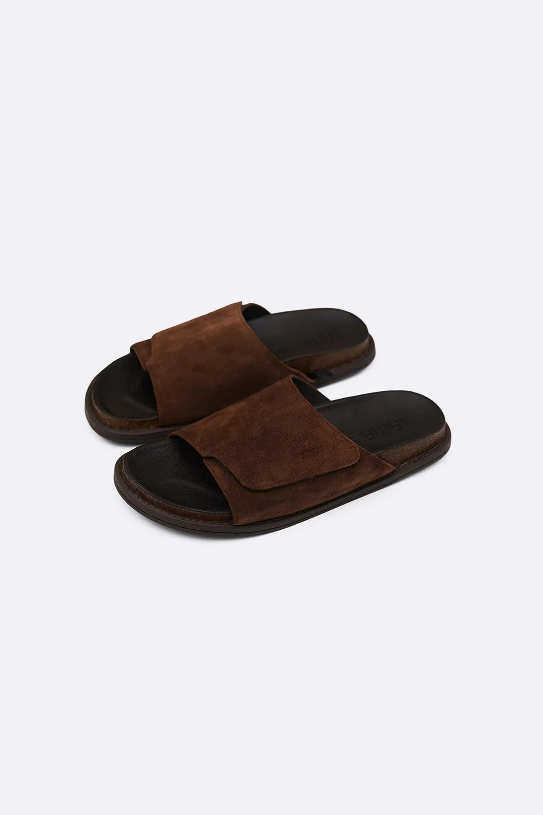 MONO SUEDE SLIDES