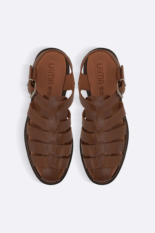 CLASSIC FISHERMAN LEATHER SANDALS