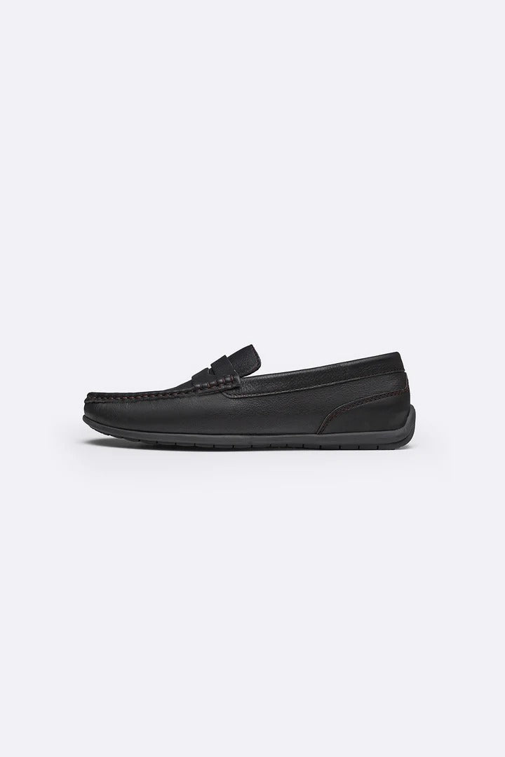 COMFORT REAL LEATHER MOCCASIN