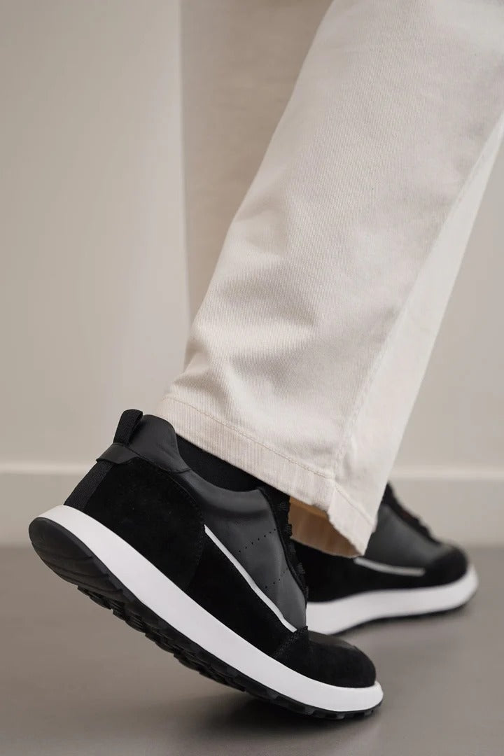 AIR LEATHER SNEAKERS